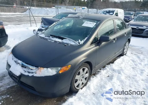 2008 Honda Civic Lx z USA, uszkodzony, nr VIN 2HGFA16568H529431